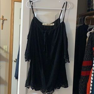 Black dress up shirt